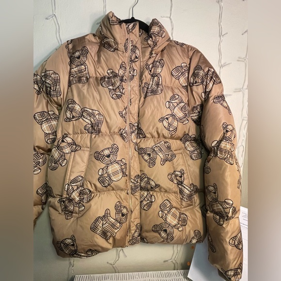 BURBERRY Thomas Bear Puffer Jacket Size 14y - Picture 4 of 14